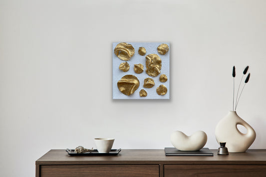 ARCÍLICO: Explosión Creativa en un Lienzo de 20x20 cm by Miriam Herencias