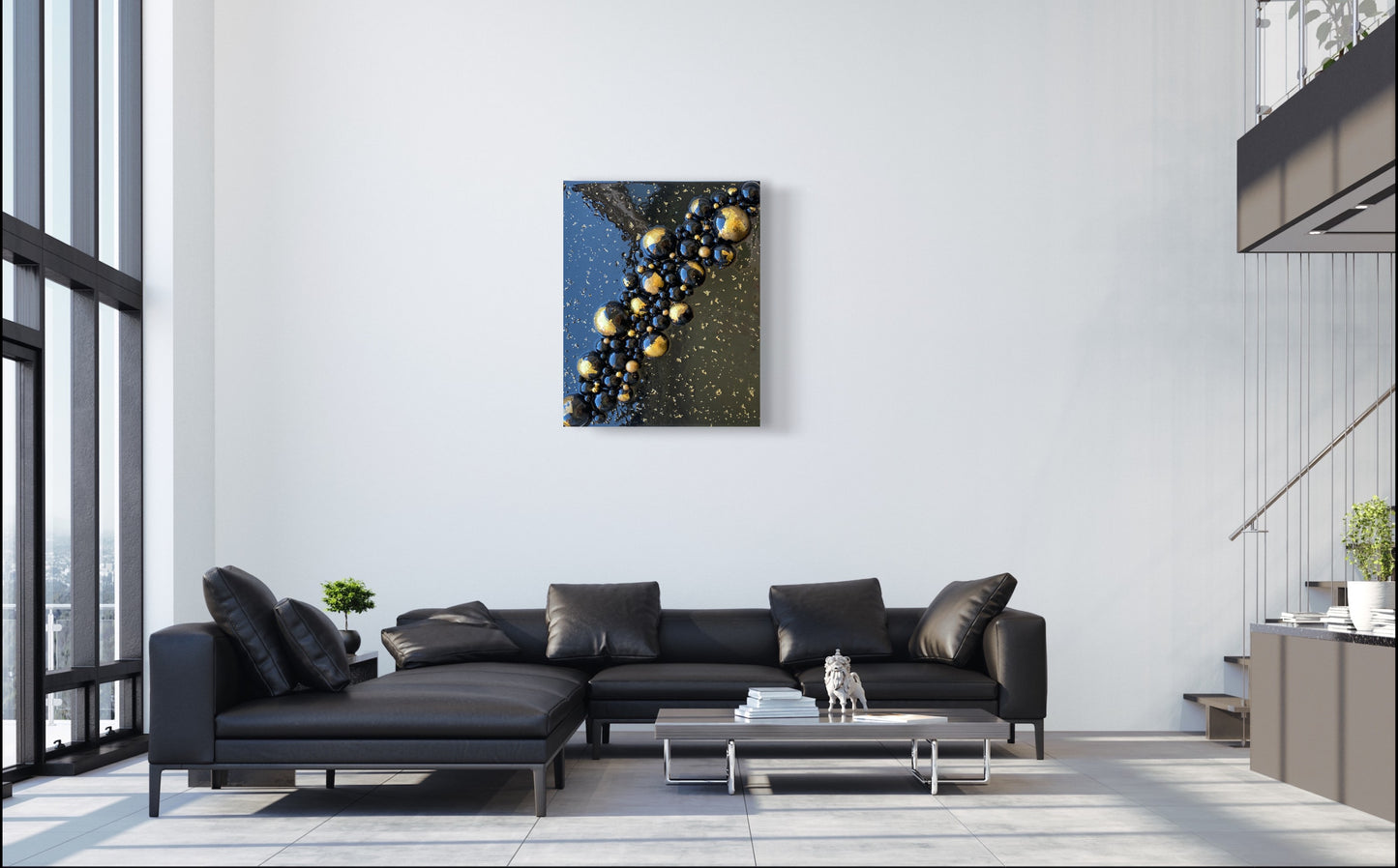BURBUJAS DE CHAMPAGNE: Brindando Elegancia en Lienzos 40x50 cm by Miriam Herencias