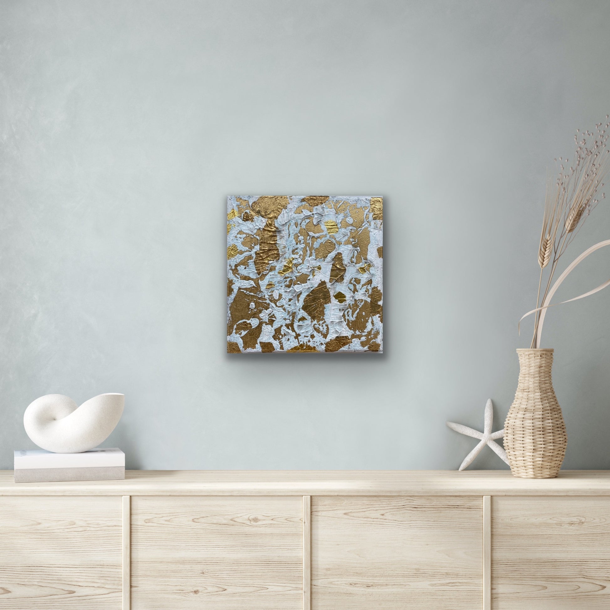 Cuadro 'Acroro': Mockup que destaca el colorido y la expresividad de esta obra de arte única.