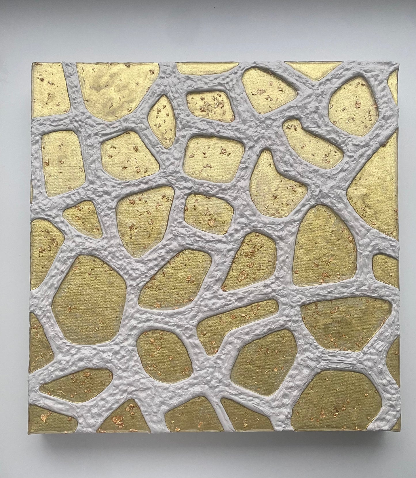 Detalles del Cuadro 'Piel de Jirafa': Explora la textura y los matices artísticos desde un ángulo único.