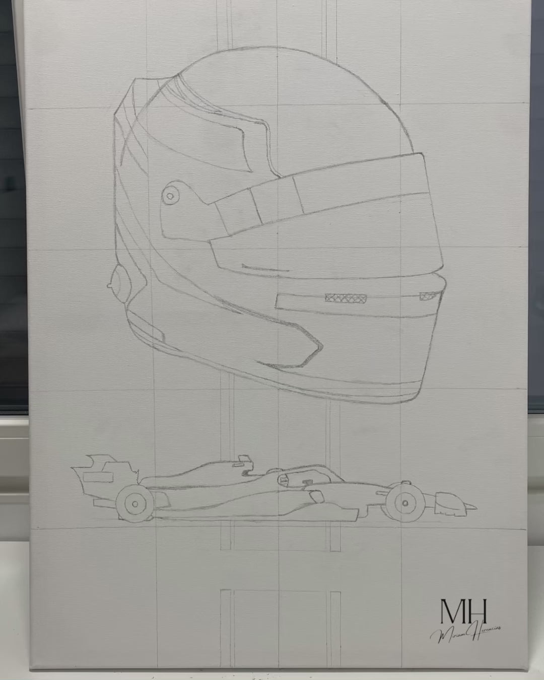 Video del Cuadro 'F1 - Fernando Alonso': Disfruta de la emoción y la velocidad de esta obra de arte inspirada en la Fórmula 1, capturada en movimiento.